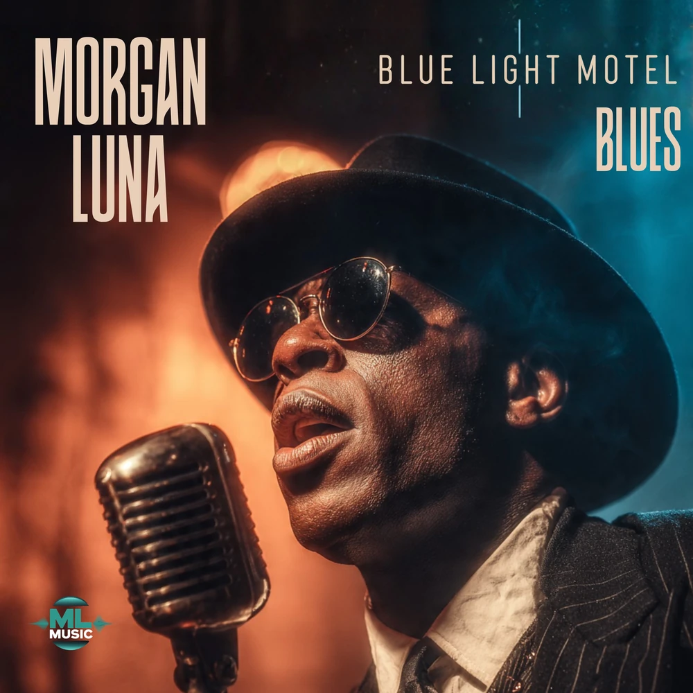 Blue Light Motel by Morgan Luna album cover