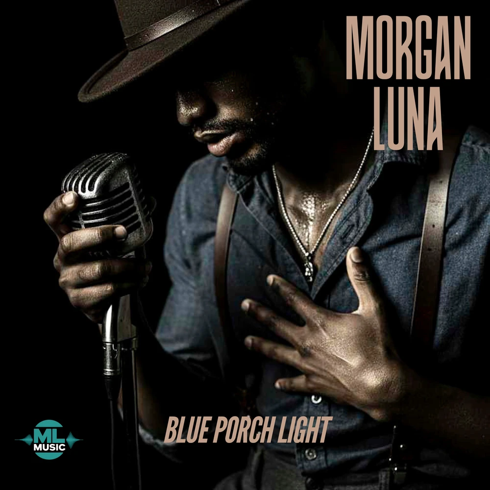 Blue Porch Light by Morgan Luna album cover