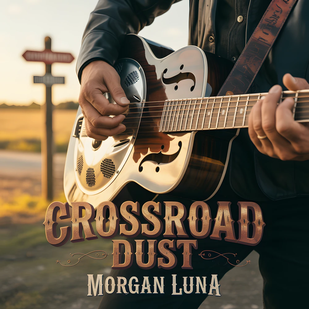 Crossroad Dust by Morgan Luna album cover