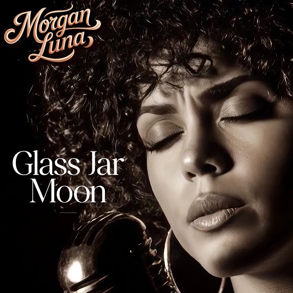 Glass Jar Moon by Morgan Luna album cover