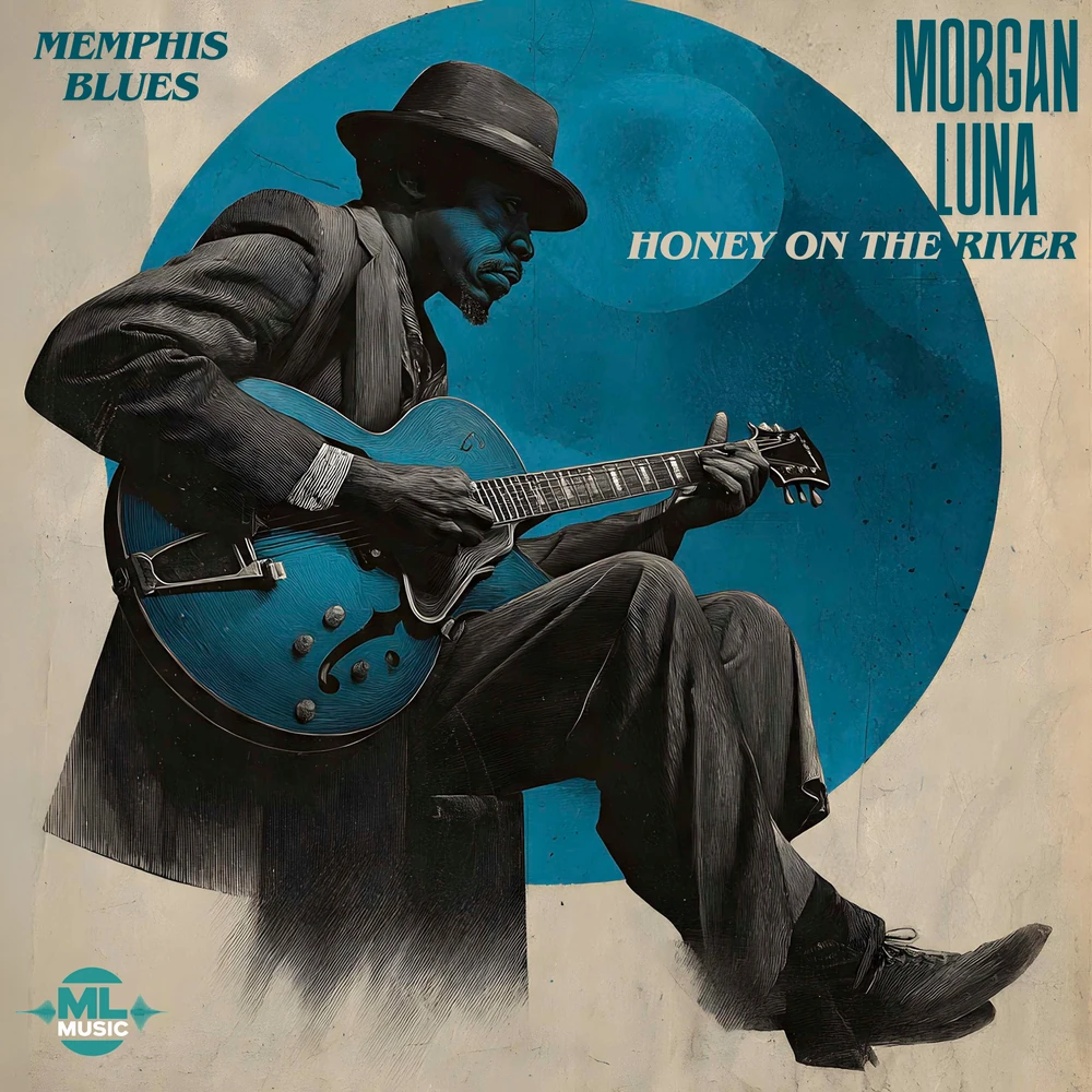 Honey on the River by Morgan Luna album cover