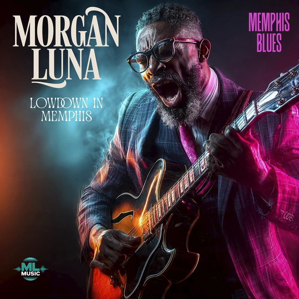 Lowdown in Memphis by Morgan Luna album cover