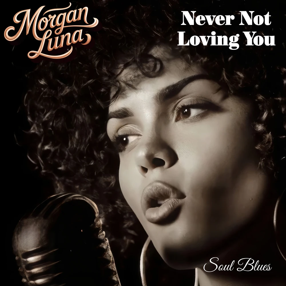 Never Not Loving You by Morgan Luna album cover