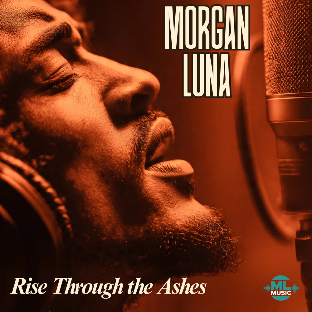 Rise Through the Ashes by Morgan Luna album cover