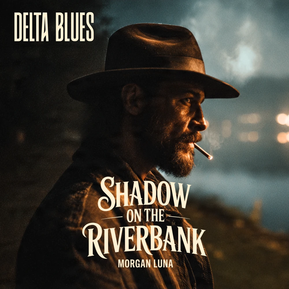 Shadow on the Riverbank by Morgan Luna album cover