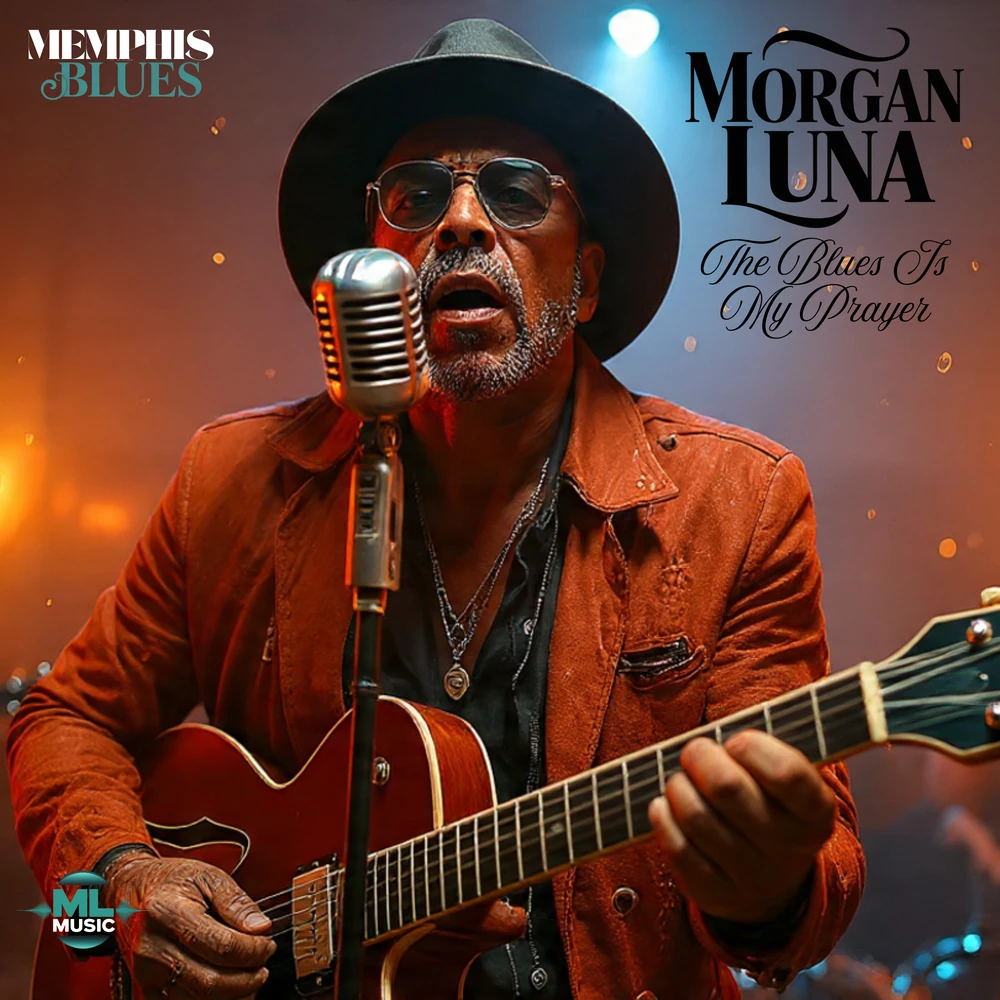 The Blues Is My Prayer by Morgan Luna album cover