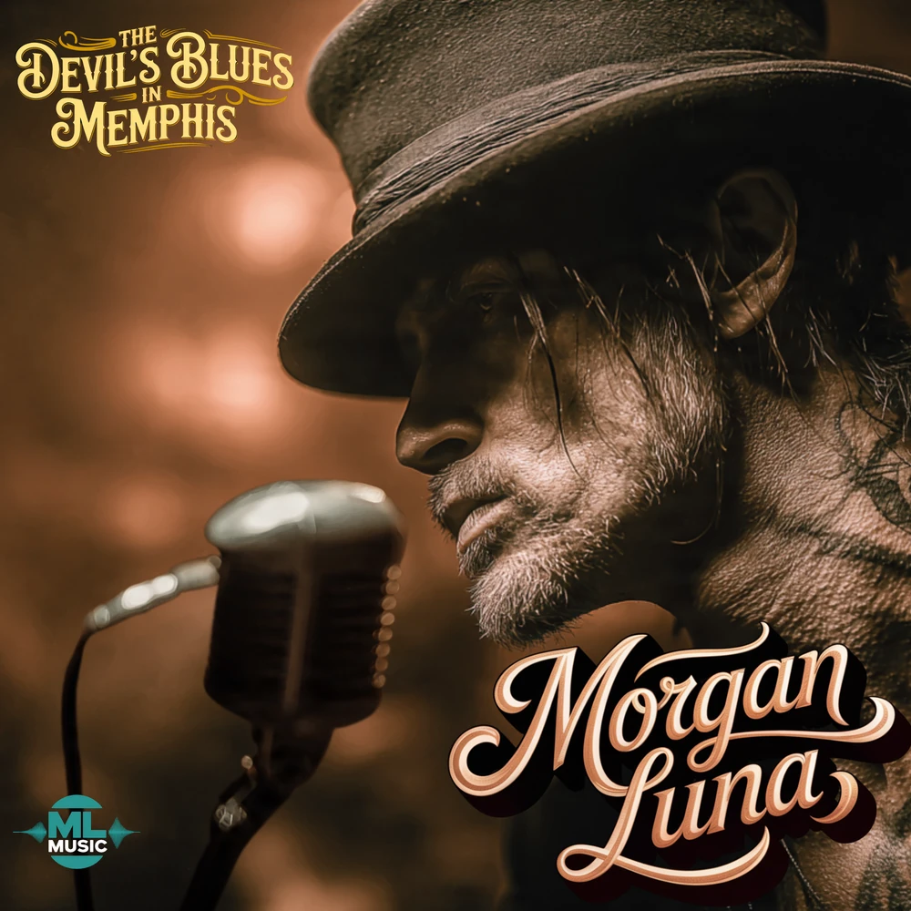 The Devil’s Blues in Memphis by Morgan Luna album cover