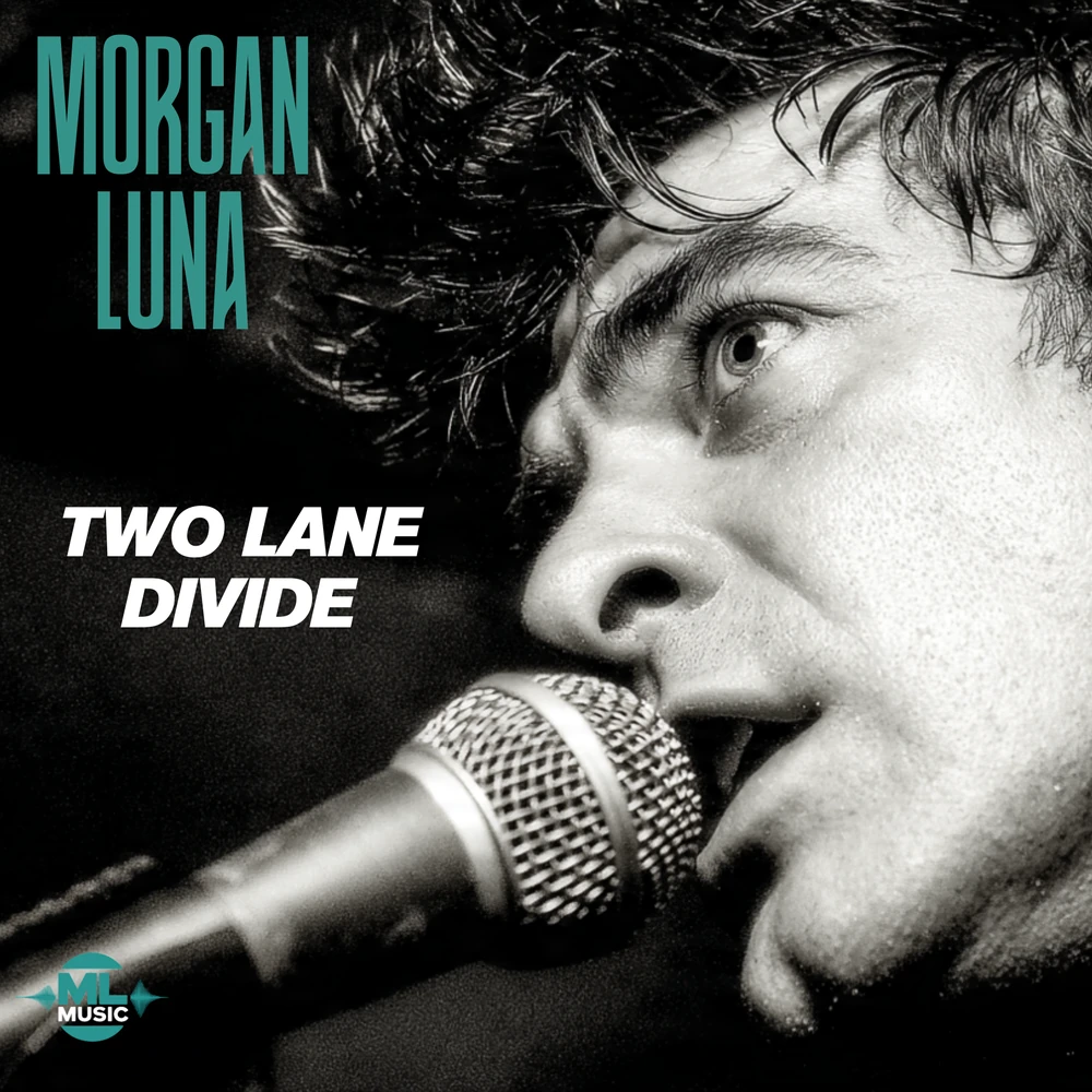 Two Lane Divide by Morgan Luna album cover