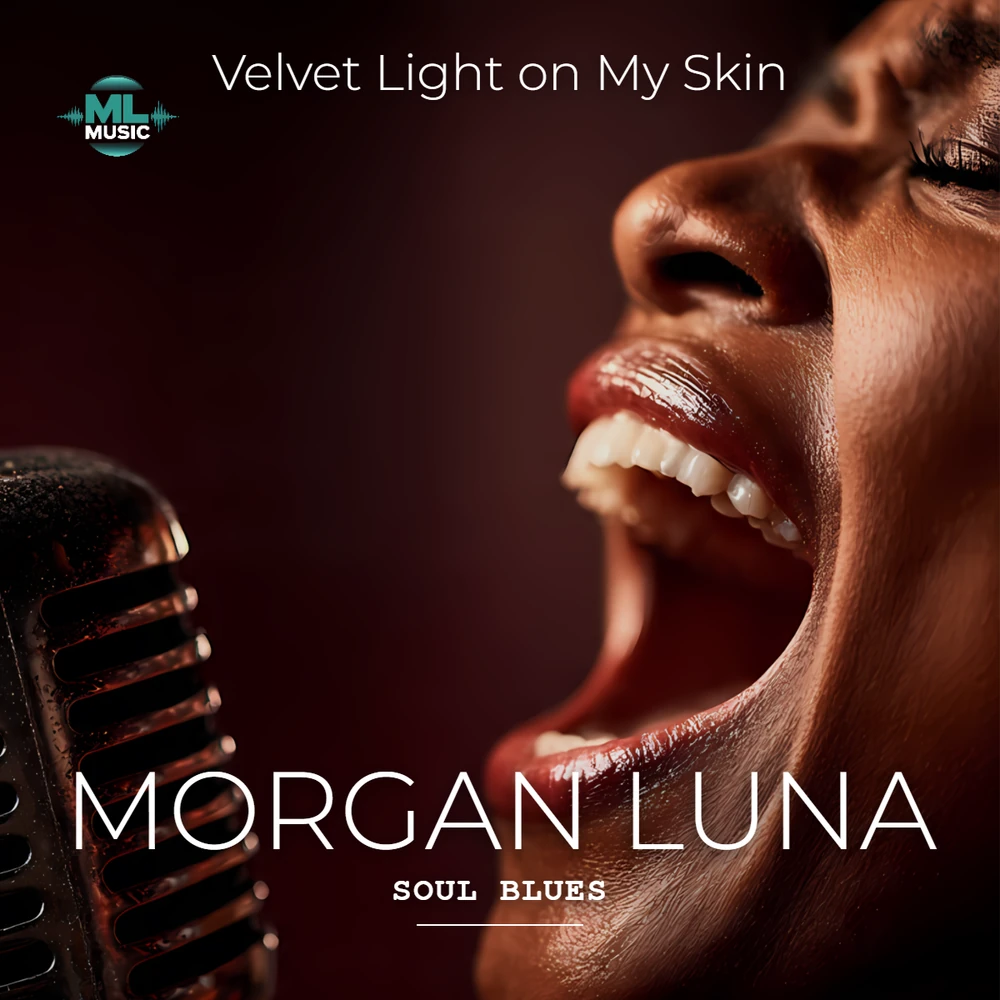 Velvet Light on My Skin by Morgan Luna album cover