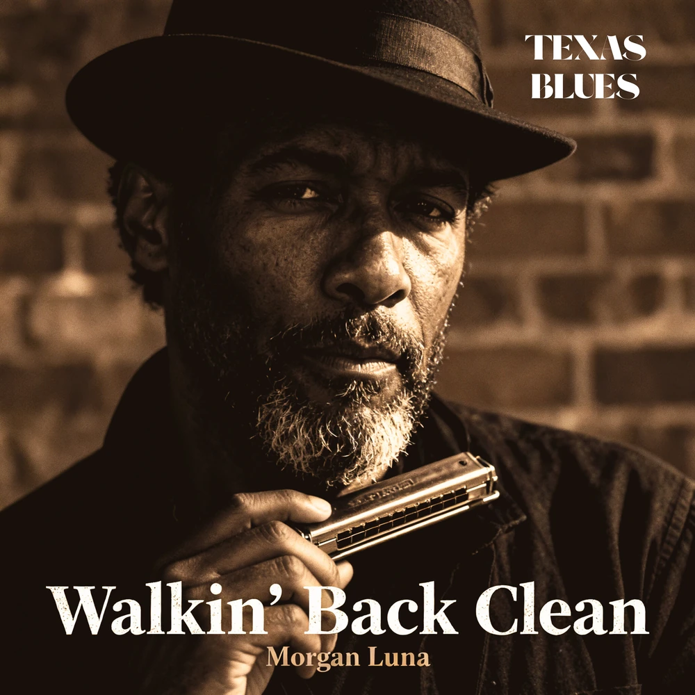 Walkin’ Back Clean by Morgan Luna album cover