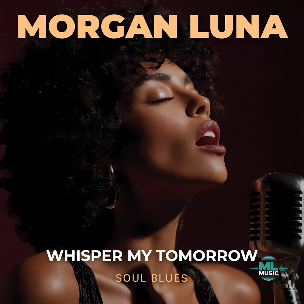 Whisper My Tomorrow by Morgan Luna album cover